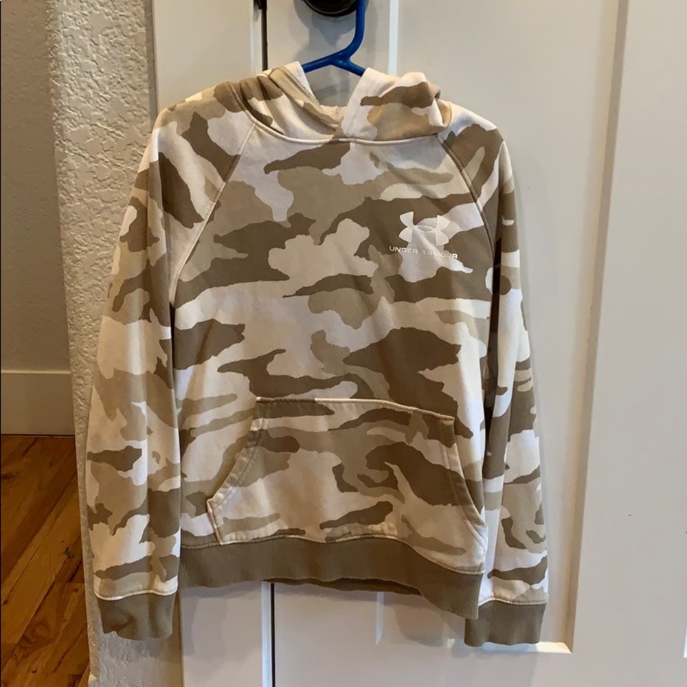 Under Armour hoodie.